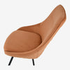 Ollie Swivel Chair - Rust Set of 2