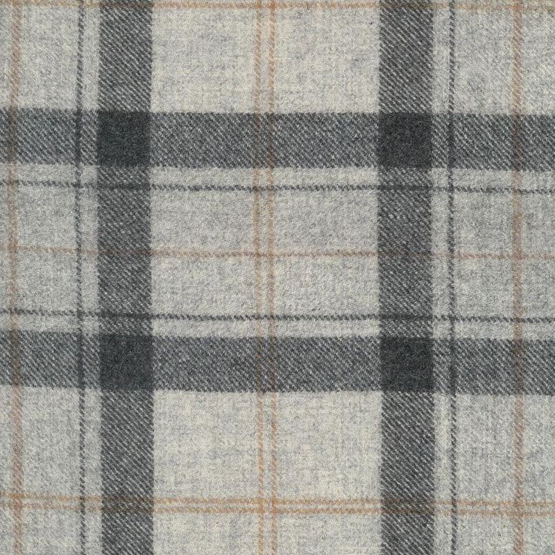 Kintyre Plaid Winter Sky Upholstery Fabric