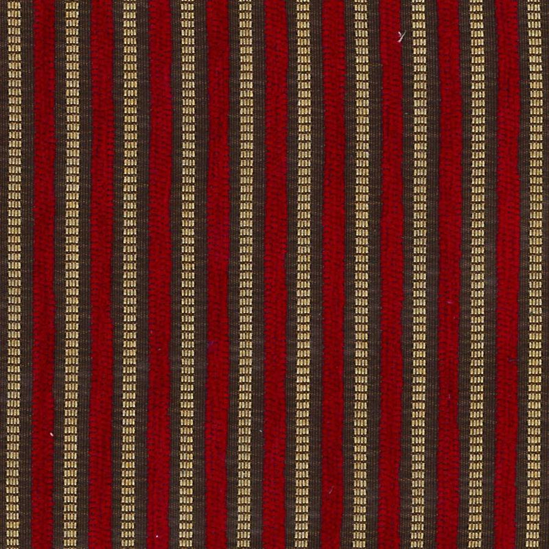 Mexico Stripe Wine Upholstery Fabric