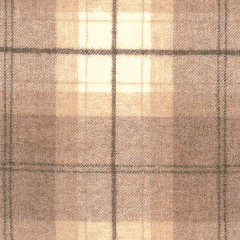 Montrose Plaid Devon Fudge Upholstery Fabric