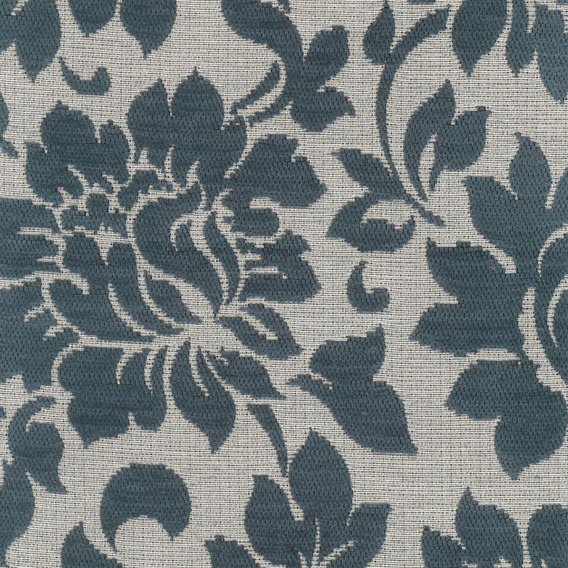 Sapphire Floral Atlantic Upholstery Fabric
