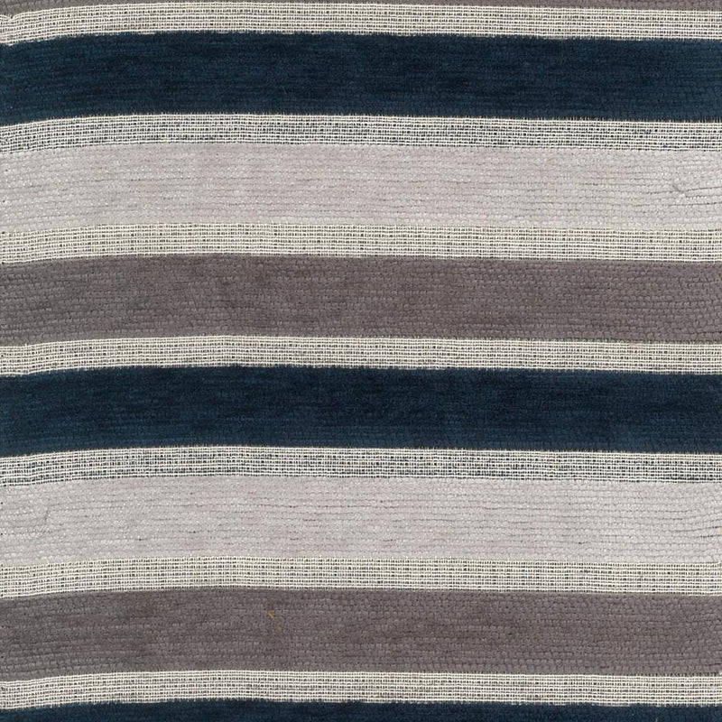 Sapphire Stripe Navy Upholstery Fabric
