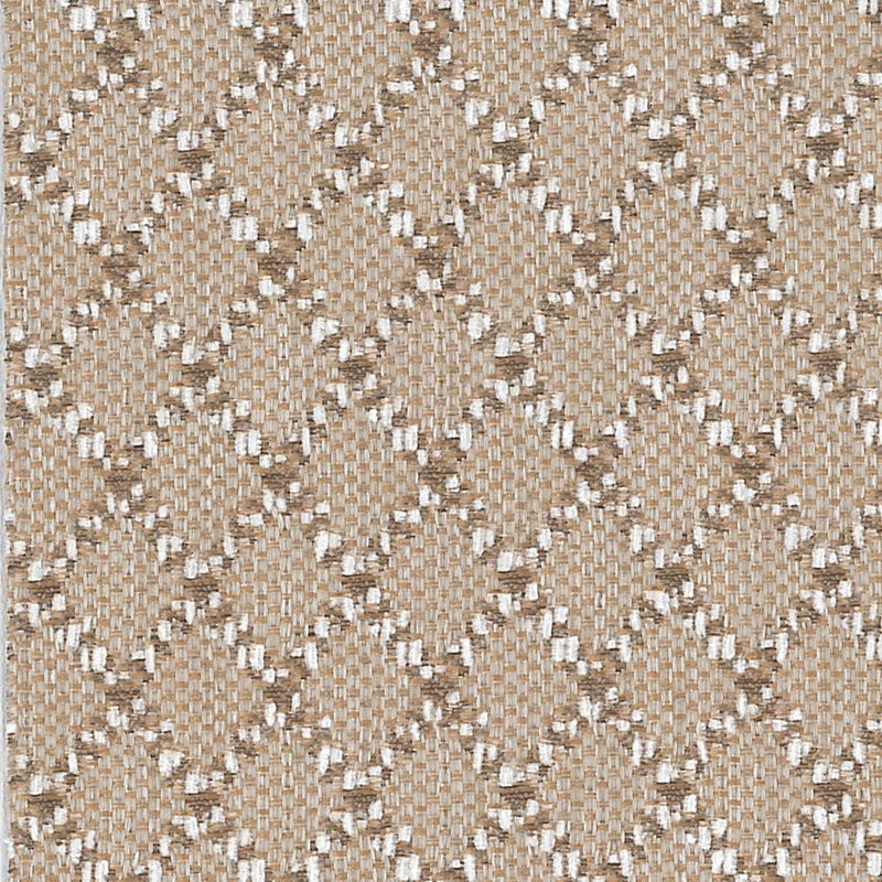 Alpha Chain Beige Upholstery Fabric