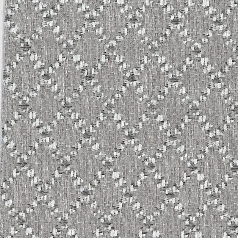 Alpha Chain Grey Upholstery Fabric