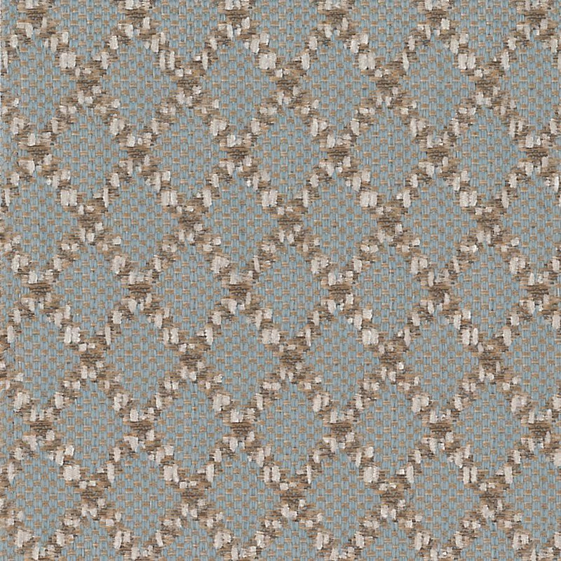 Alpha Chain Powder Blue Upholstery Fabric
