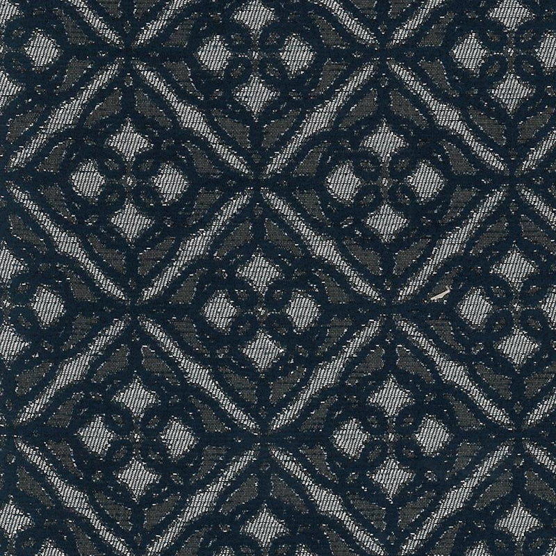 Zanetti Diamond French Bleu Upholstery Fabric