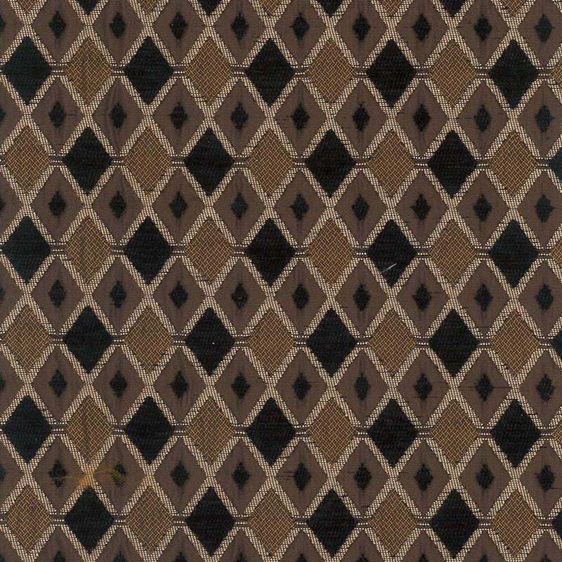 Mexico Diamond Black Upholstery Fabric
